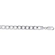 Sterling Silver 5.6mm Comfort Curb Chain Necklace - 20"