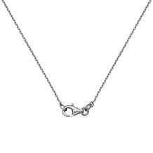Sterling Silver Amethyst and Created White Sapphire Halo Necklace
