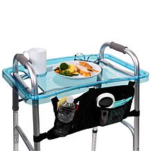 StrongArm Clearview Walker Tray with Storage Bag