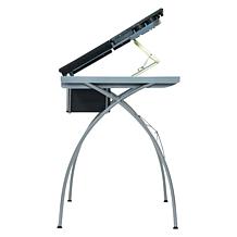 Studio Designs Futura Drafting Table Adjustable Top and Supply Storage