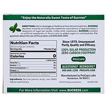 Sucress Natural Sweetener - 250 Packets
