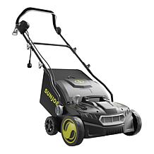 Sun Joe 15" Electric Lawn Scarifier & Dethatcher with Bag