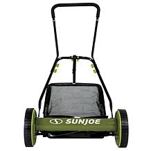 Sun Joe 16" Manual Reel Mower with Grass Catcher