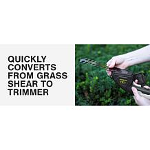 Sun Joe 7.2-Volt 2-in-1 Grass Shear Plus Hedge Trimmer