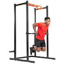 Sunny Health and Fitness Dip Bar Attachment for Power Racks and Cages