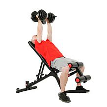 Sunny Health and Fitness Fully Adjustable Utility Weight Bench