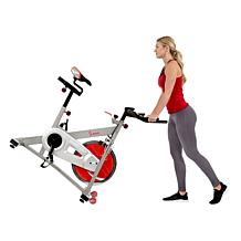 Sunny Health and Fitness Pro II Indoor Cycling Bike with Device Mount