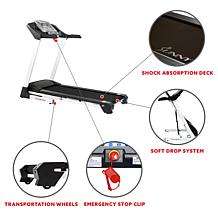 Sunny Health and Fitness SF-T7515 Smart Treadmill with Auto Incline