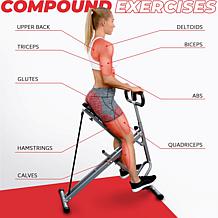 Sunny Health and Fitness Upright Row-N-RidE Exerciser 077S