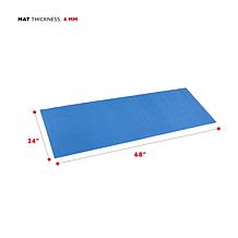 Sunny Health and Fitness Yoga Mat - Blue