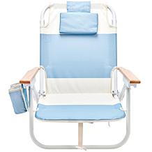 SUNNYLiFE  Deluxe Beach Chair Med Fabric Lounger Seat - La Mer Blue