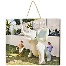 SUNNYLiFE Inflatable Giant Eli the Elephant 82" Tall Sprinkler
