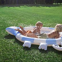 SUNNYLiFE Kids 62in Blue Lizard Sprinkler Mat 