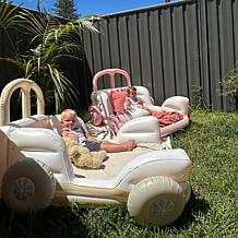 SUNNYLiFE Kids Summer Van Inflatable Vehicle Sleepover Bed 