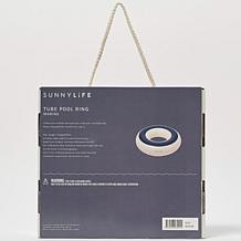 SUNNYLiFE Marine Navy Inflatable Pool Ring 41.7" Float