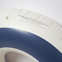 SUNNYLiFE Marine Navy Inflatable Pool Ring 41.7" Float