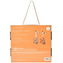 SUNNYLiFE Tino the Tiger Kids Inflatable Pool Noodle 2-Pack