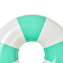 SUNNYLiFE Zest Green Stripe Pool Ring 41.7"