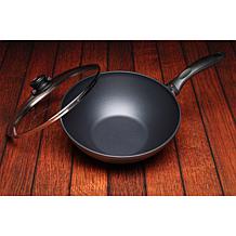 Swiss Diamond Induction, Nonstick 11" Wok with Lid