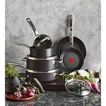 T-fal C517SA64 Pro Grade 10 Piece Cookware Set, Black