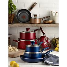 T-Fal Excite 14-Piece Non-stick Cookware Set Blue B037SE64