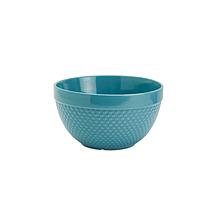 Tabletops Gallery Hobnail 4-Piece Stoneware Mixing Bowl Set - Blues
