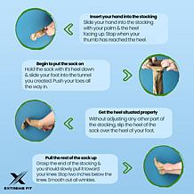 TagCo Extreme Fit Bones, Bats & Beasts Knee-High Compression Socks 3Pk