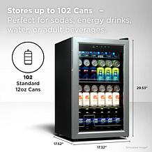 TCL 102-Can 2.4 Cubic-foot Beverage Cooler