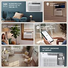 TCL 14,000 BTU Smart Window Air Conditioner