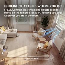 TCL 6,000 BTU 250 Sq. Ft. Window Air Conditioner, Fan & Dehumidifier