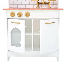 Teamson Kids Little Chef Boston Modern Play Kitchen, White