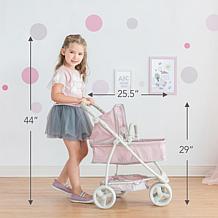Teamson Kids Olivia's Little World Polka Dots Princess Doll Stroller