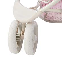 Teamson Kids Olivia's Little World Polka Dots Princess Doll Stroller