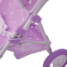 Teamson Kids Olivia's Little World Twinkle Stars Doll Jogging Stroller