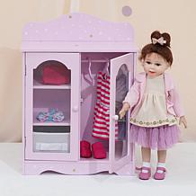 Teamson Kids Olivia's Little World Twinkle Stars Princess Doll Closet