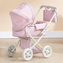 Teamson Kids Olivia's World Polka Dots Princess Doll Deluxe Stroller