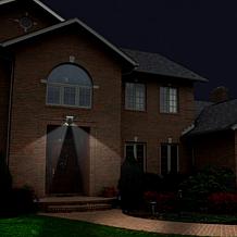Techko Solar Security Light Dual Light with Removable Panel