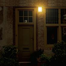 Techko Solar Wall Amber or White Light
