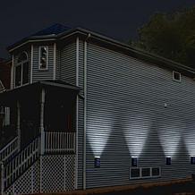 Techko Solar Wall Single Direction Amber or White Light