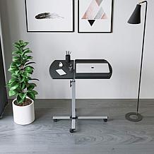 Techni Mobili Adjustable Laptop Cart on Wheels