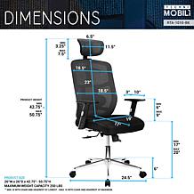 Techni Mobili High Back Executive Mesh Office Chair