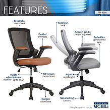 Techni Mobili Mid-Back Mesh Chair