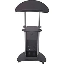 Techni Mobili Sit-to-Stand Adjustable Laptop Pedestal on Wheels