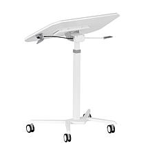 Techni Mobili Sit-to-Stand Mobile Laptop Computer Stand w/Tiltable Top