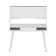 Techni Mobili Study Computer Desk w/Storage & Magnetic Dry Erase Board