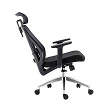 Techni Mobili Truly Ergonomic Mesh Office Chair with Headrest - Black