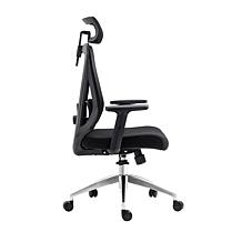 Techni Mobili Truly Ergonomic Mesh Office Chair with Headrest - Black