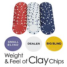 Texas Holdem Travel Kit with 48" Tabletop and 300 Chips