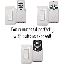 The No Screw-Ups Remote Control Holder Deluxe - Black