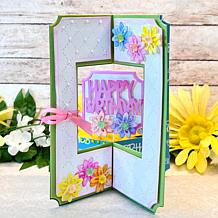 The Stamps of Life A2 Reverse Corner Square Criss Cross Card Die Set
